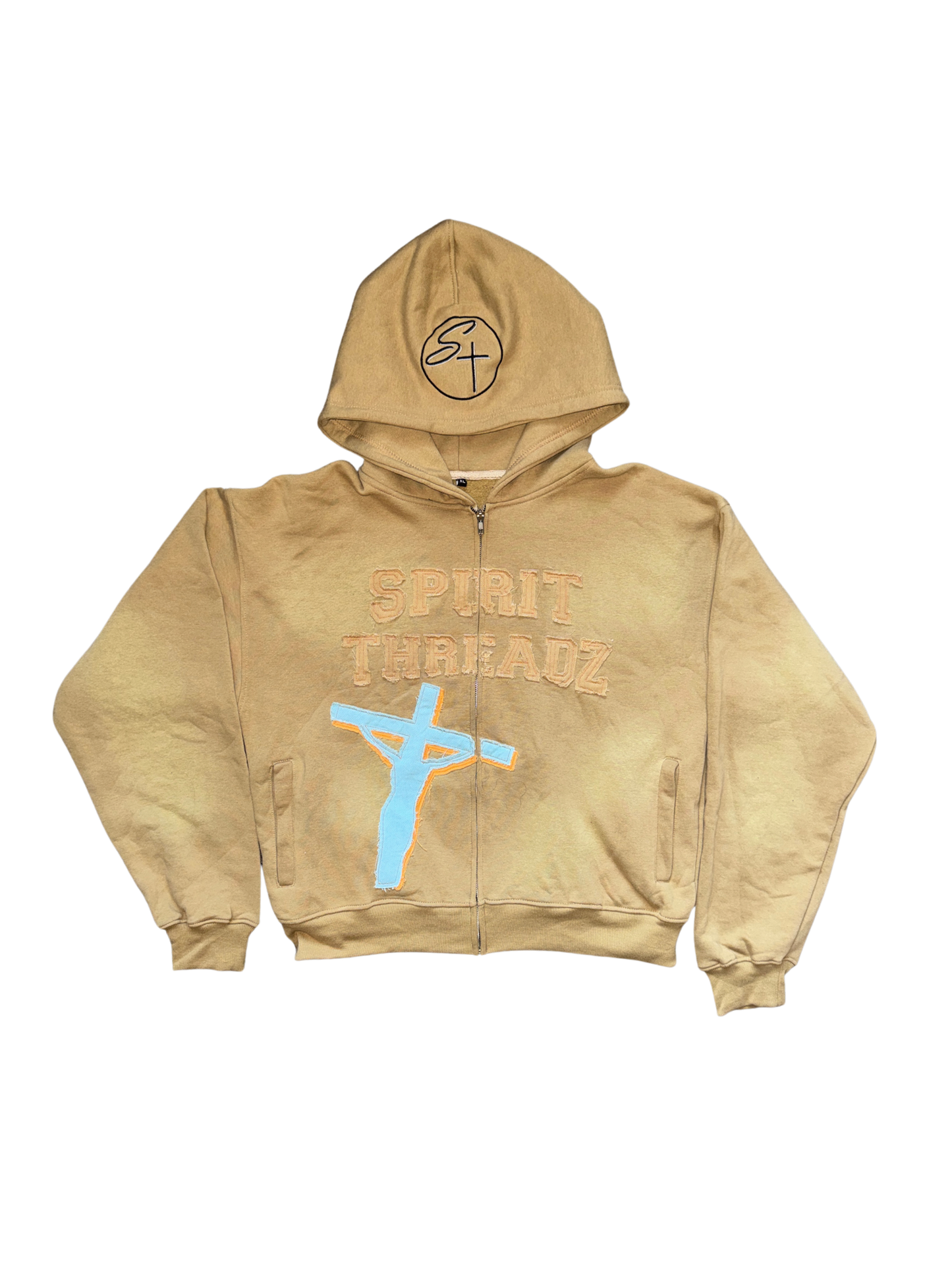 PROVERBS 3:3 ZIP-UP SAND