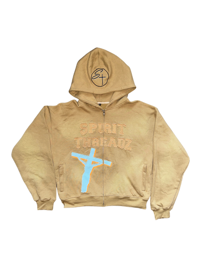 PROVERBS 3:3 ZIP-UP SAND