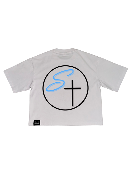 STAY FRUITFUL TEE BLUE