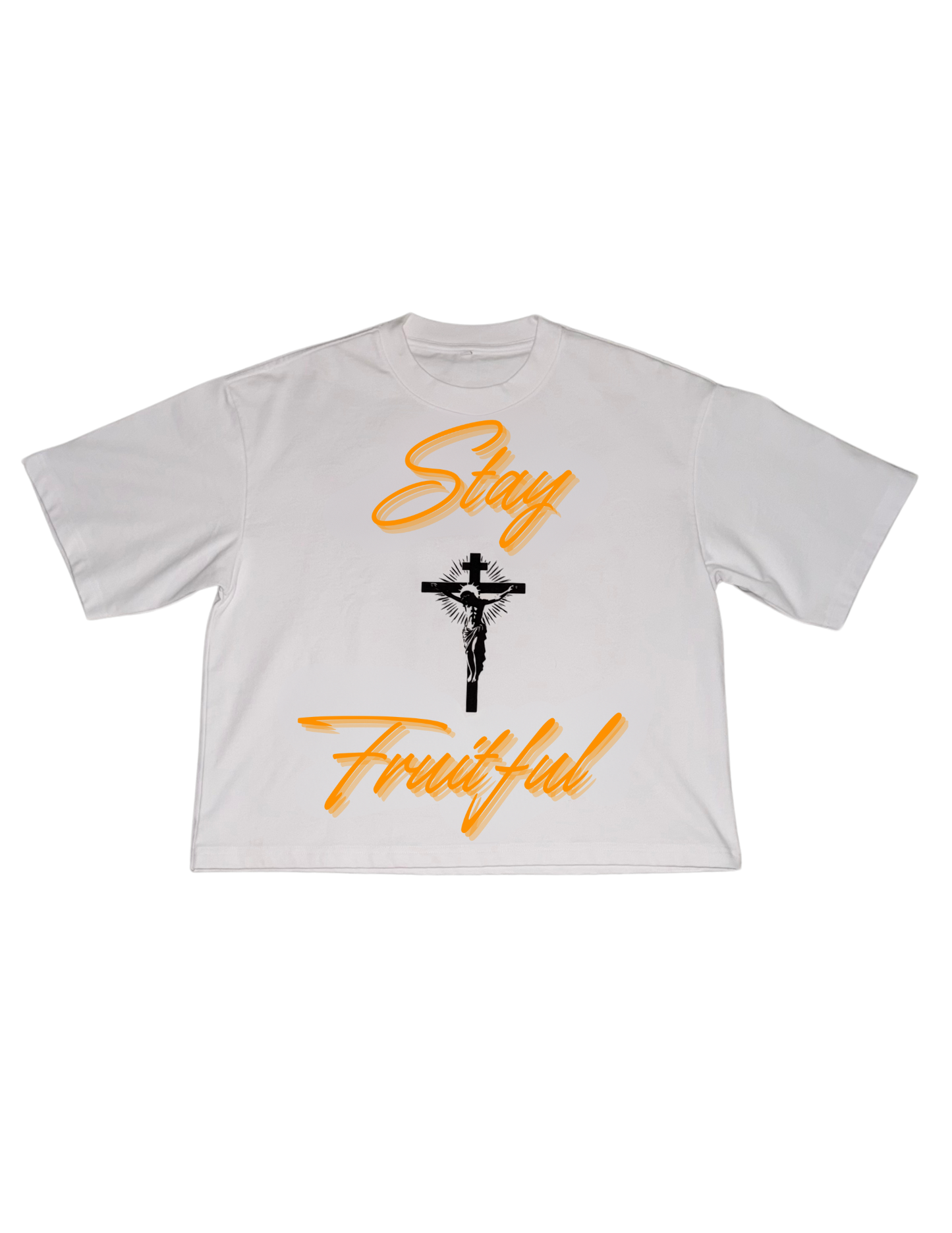 STAY FRUITFUL TEE ORANGE